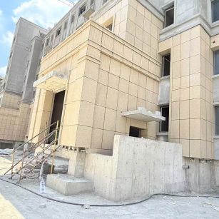 宜春 黄金麻干挂，工地实拍
