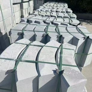 宜春 芝麻灰弧形路沿石