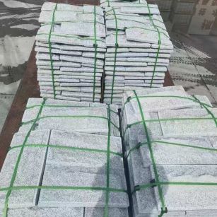 宜春 芝麻白蘑菇石装车出货