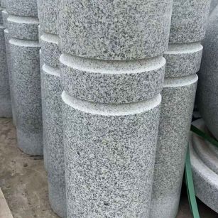 宜春 芝麻白花岗岩挡车柱、隔离柱多少钱