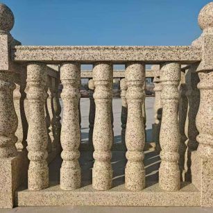 宜春 黄金麻栏杆（扶手，花瓶柱，将军柱）