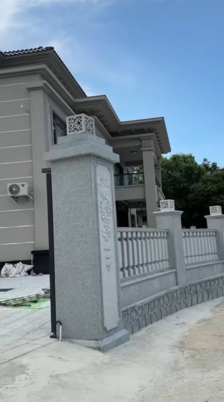 宜春 芝麻白别墅围墙栏杆，私人订制