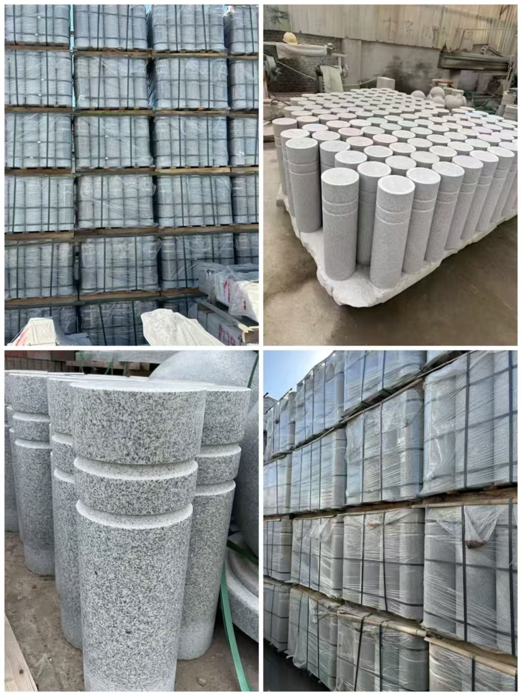 宜春 芝麻白花岗岩挡车柱、隔离柱多少钱