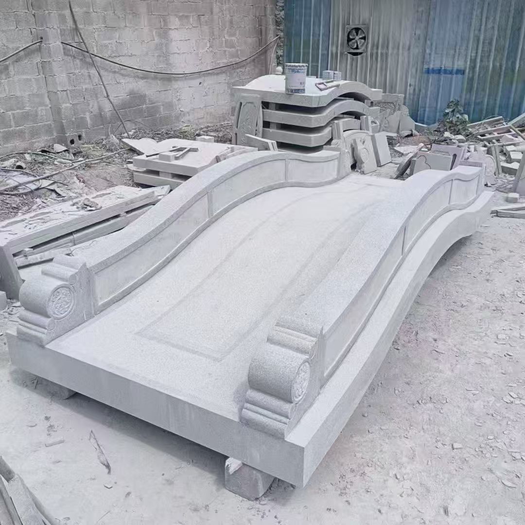 宜春 芝麻灰花岗岩园林景观 小石桥