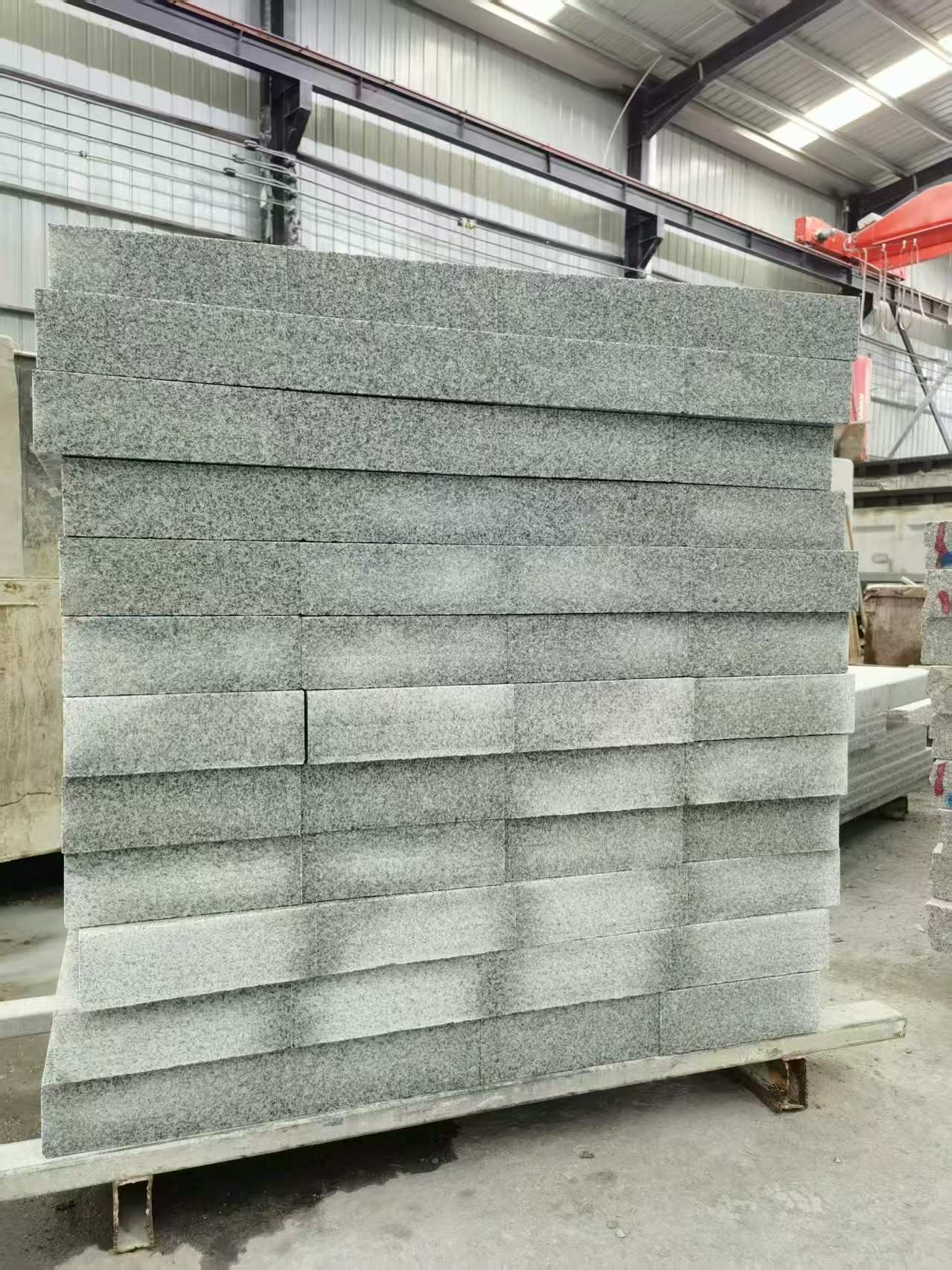 宜春 芝麻白10公分300*600广场地铺，A料定制，尺寸标准，厚薄均匀