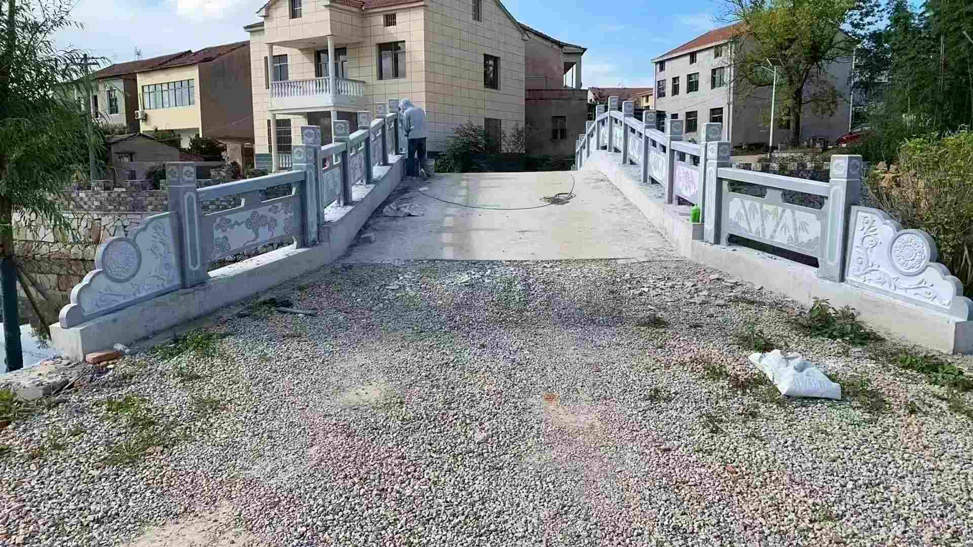 宜春 芝麻灰花岗岩桥栏杆